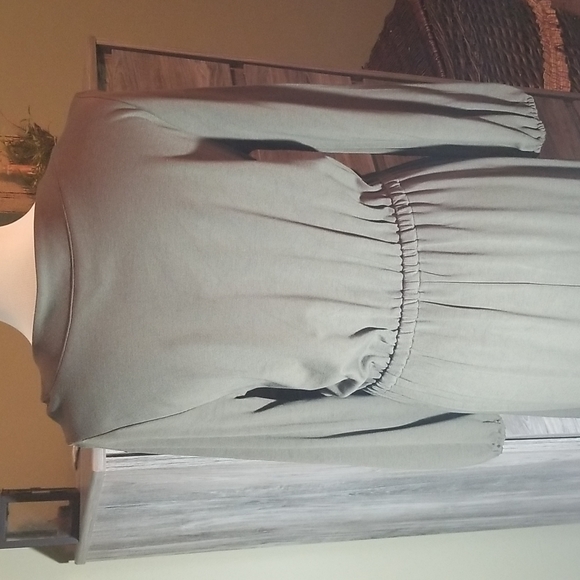 Old Navy Drawstring Shirt Dress - Picture 5 of 7